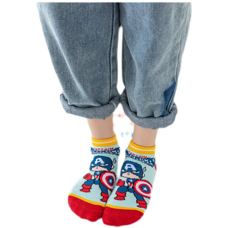 Marvel Kids Cartoon Socks Marvel Kids Cartoon Socks